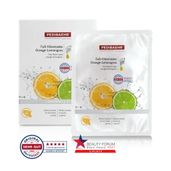Маска для стоп с маслом апельсина и лайма Baehr FUSS-VLIESMASKE, ORANGE-LEMONGRAS