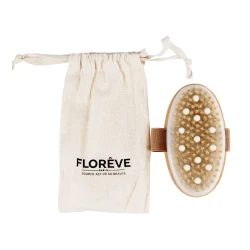 Деревянная массажная щетка для тела Floreve Bross Corps